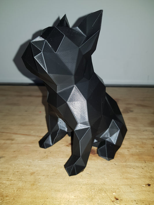 STATUE "BULLDOG" LOW POLY